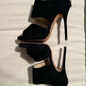 Jimmy choo suede heels